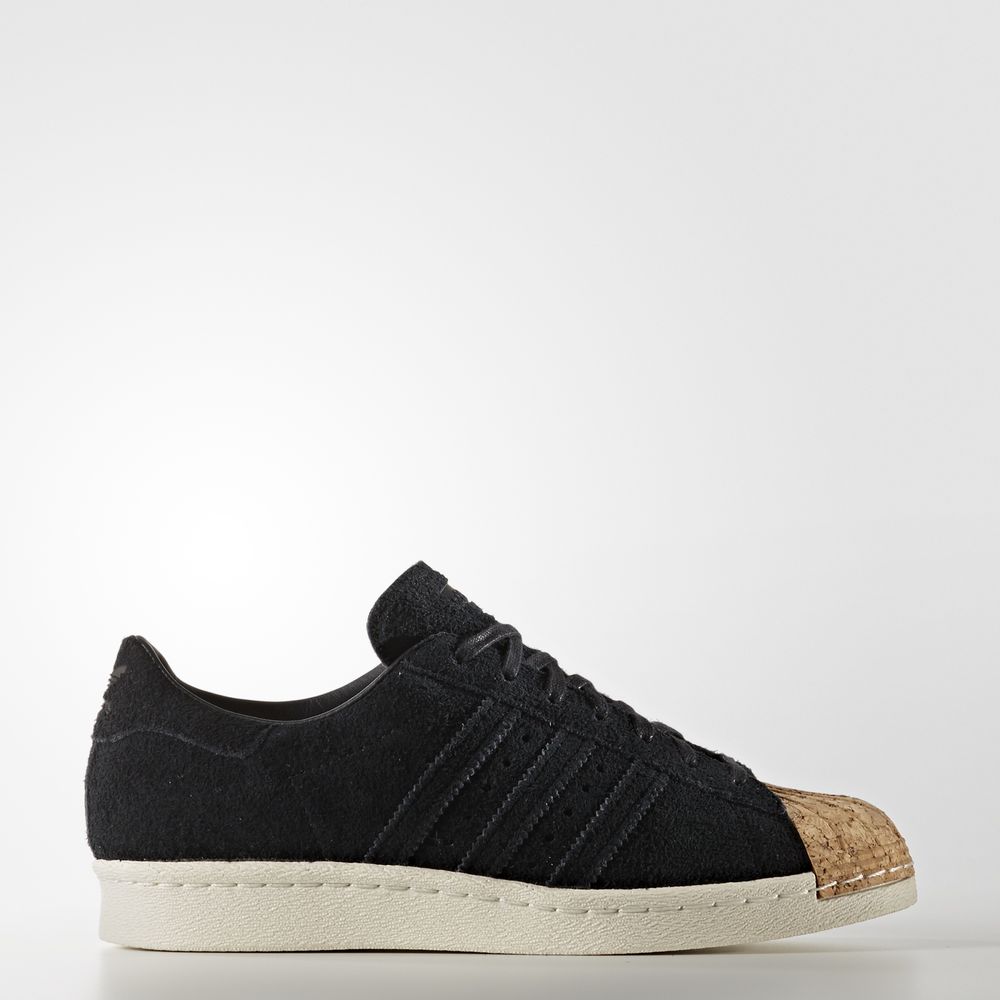 Adidas Superstar 80s - Originals γυναικεια - Μαυρα/Ασπρα,Μέγεθος: EU 36 – 54 2/3 (947AUQDB)